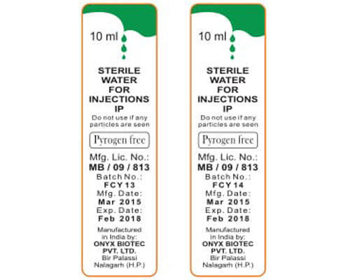 Pharmaceutical Label