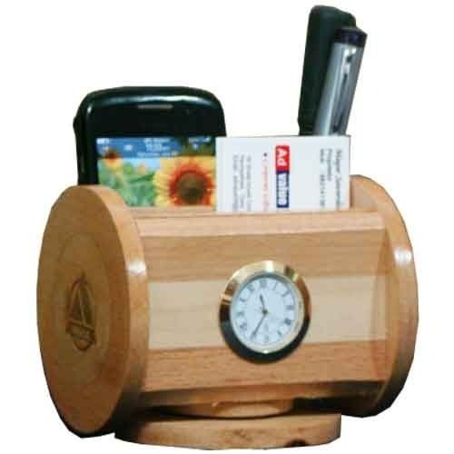 Table Top Clock Cum Holder