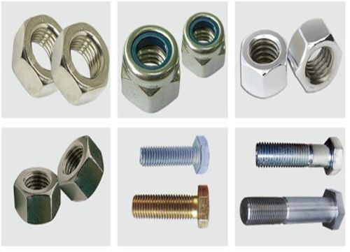 Nuts and Bolts - Stainless Steel, Carbon Steel, Brass, Aluminum Alloys | High-Grade Fasteners with Multiple Surface Treatments