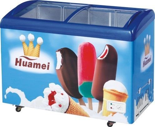 299L Flat Cabinet Ice Cream Freezer Capacity: 248 Liter (L)