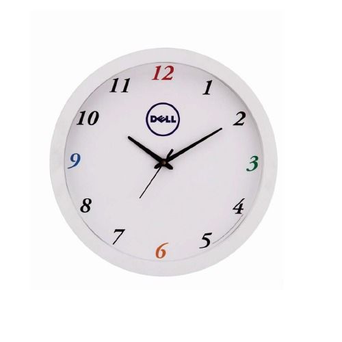 Plastic Logo Wall Clock