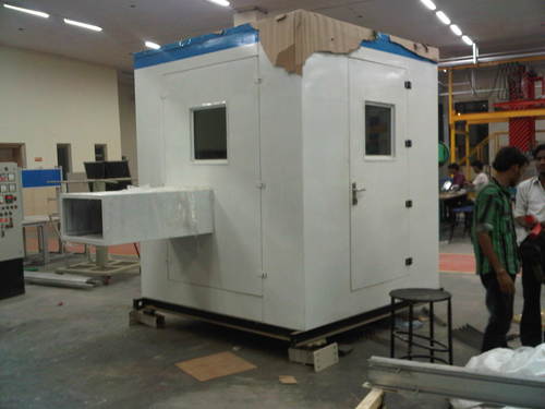 Noise Test Booth - Sound-Controlled Testing Chamber | Ideal for Engine, HVAC, and Acoustic Equipment Testing