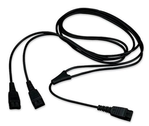 Black Y Cable For Training Headsets