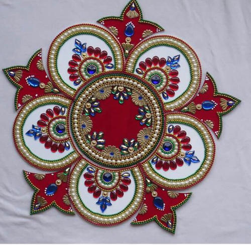 Multi Acrylic Diwali Rangoli