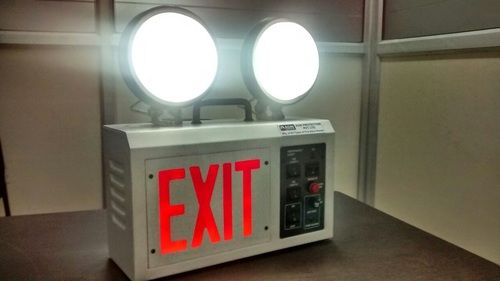 Emergency Exit Lights - Battery-Powered, 3 Hours Backup | Automatic Illumination on Power Failure, Portable Design, Quick Recharge System