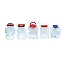 As Per Customer Needs Transparent Pet Jars