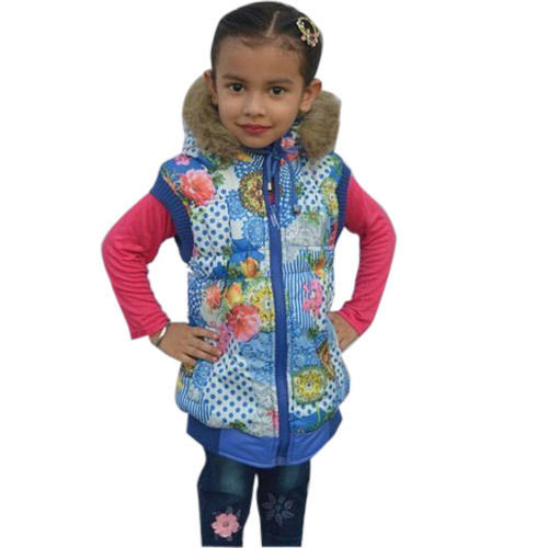 Kids Printed Jacket Filling Material: Polyester