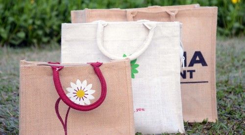 All Smiley Jute Bags