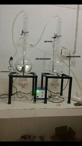 Glass Distillation Apparatus