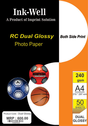 Double Side Glossy Photo Paper