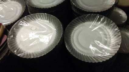 White Dow Plates