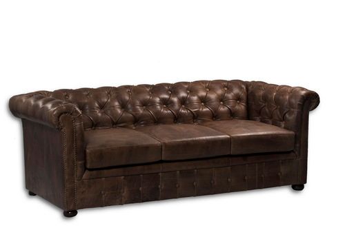 Leather Chesterfield Couches