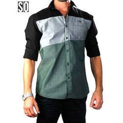 Mens Printed Shirts - Cotton Fabric, Various Sizes & Colors | Casual Wear for Stylish Men