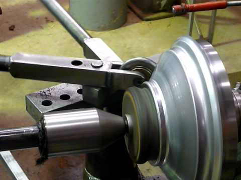 White Metal Spinning Lathe