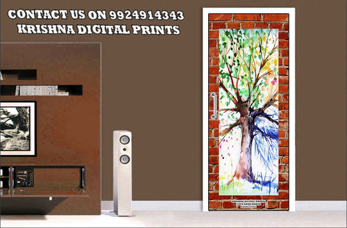 Environment Friendly Decorative Door Skin Print