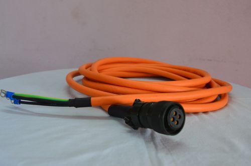 Red Servo Shielded Power Cable - 3Kw