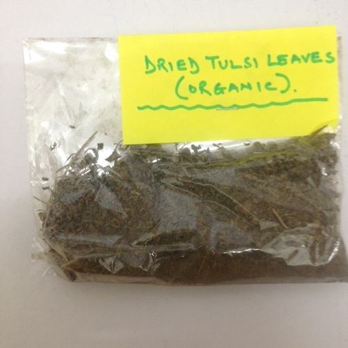 Organic Dried Tulsi Leaves with 6 Months Shelf Life