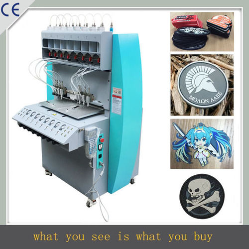 8 Color Pvc Patch Dispensing Machine