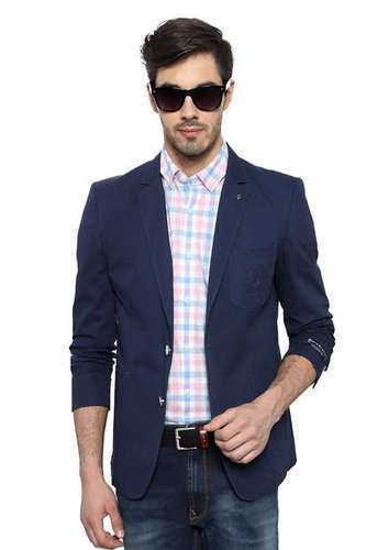 Mens Blazer Filling Material: Polyester