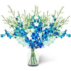 Twenty Blue And White Bouquet