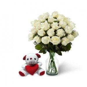 White Rose Bouquet