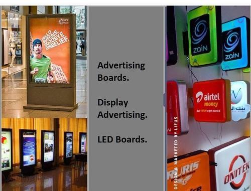 Led Light Boards For Advertisement With Different Color And Customized Shaped Application: Industrial