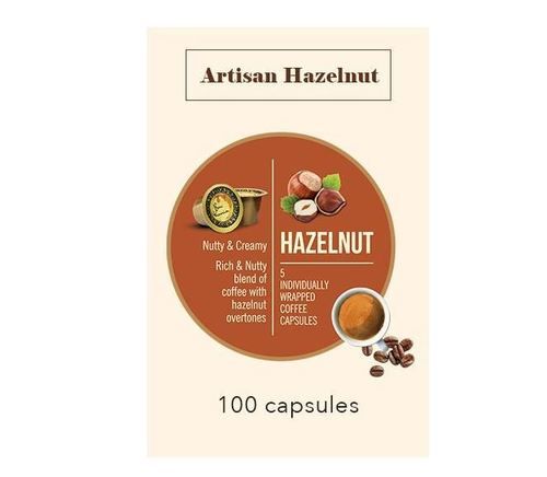 Bonhomia Artisan Hazelnut Flavoured Coffee Capsules