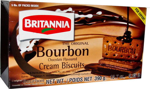 Britannia Bourbon Cream Biscuits - 400GM