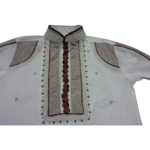 Georgette Mens Soft Fabric Sherwani