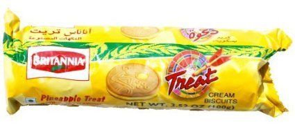 Pineapple Treat Creame Biscuits - 100GM
