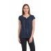 Plain Blue Viscose Top