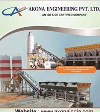 Concrete Batching And Twin-Shaft Mixing Plant