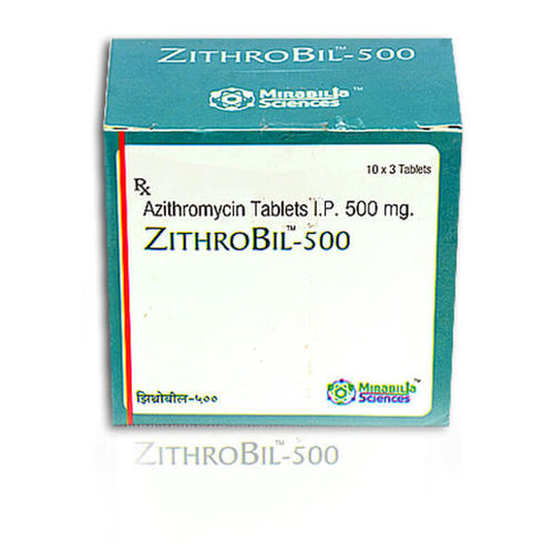 Zithrobil 500 Tablet