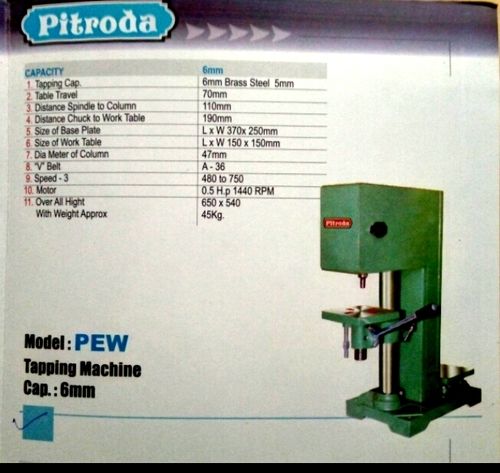 Excellent 6Mm Tapping Machine