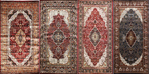 Kashmir Silk Handknotted Carpet