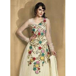 Ladies Embroidery Suit - Soft Fabric, Elegant Handcrafted Design | Quality Assured, Comfortable Fit, Traditional Aesthetic