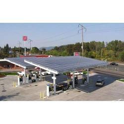 Solar Powered Petrol Pumps