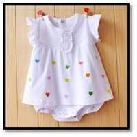 Printed Cotton Baby Dress