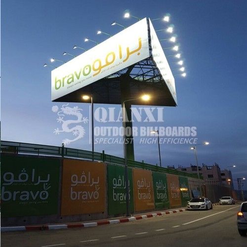 Outdoor Advertising Billboard Frame By Shijiazhuang Qianxi Advertisement Co.,Ltd.