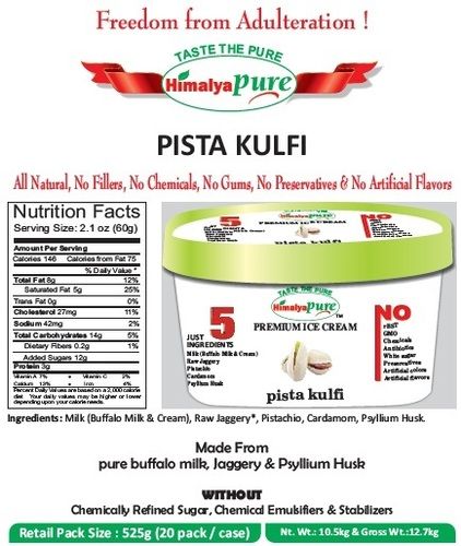 Pista Kulfi Ice Cream