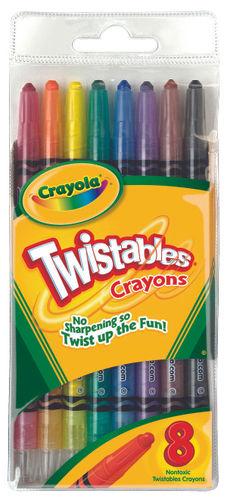 8 Ct - Twistable Crayons