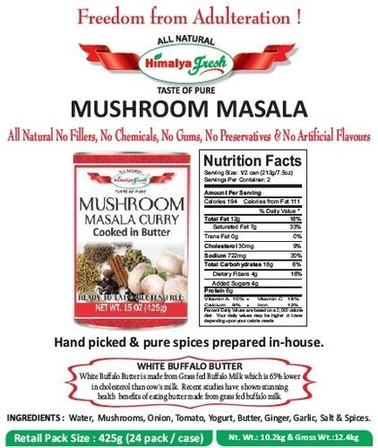 Mushroom Masala