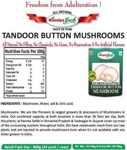 Tandoor Button Mushroom