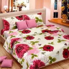 Floral Print Bed Sheet