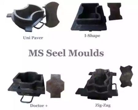 Bend Paver Block Moulds