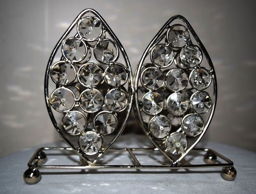 Designer Crystal Metal Napkin Holders