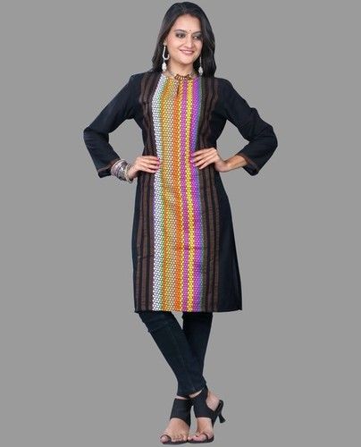 E Books Printed Cotton Kurti