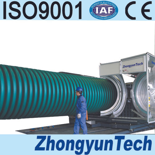 PE Corrugated Pipe Machine