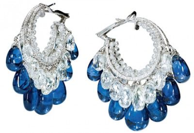 Sapphires Earrings Hoops 94 Gender: Children