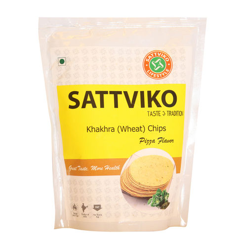 Pizza Flavor Khakhra Chips (Sattviko)